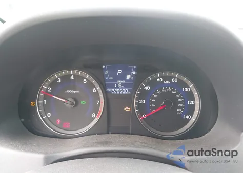 2013 Hyundai Accent Gls z USA, uszkodzony, nr VIN KMHCT4AE9DU275463